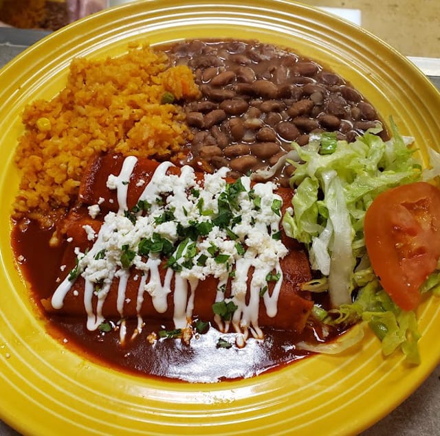 Enchilada Plate.